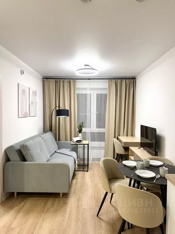 1-к кв. Москва № 100 кв-л, 1к3 (31.6 м) - Фото 2