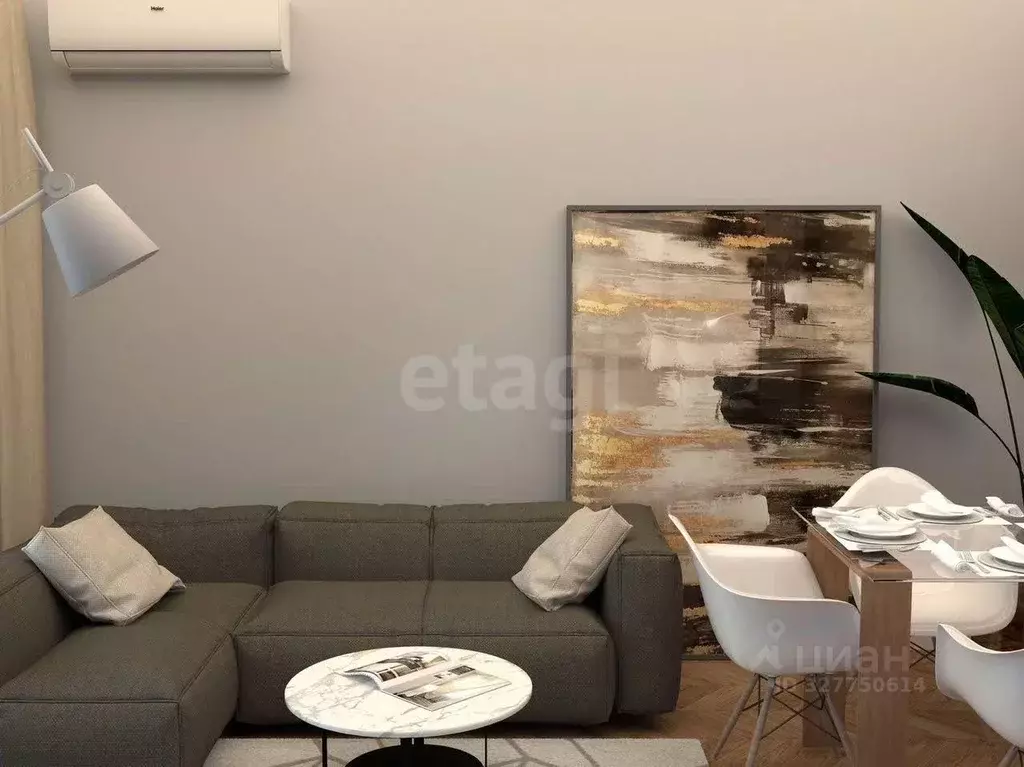 2-к кв. Татарстан, Казань ул. Алексея Козина, 2 (48.8 м) - Фото 1