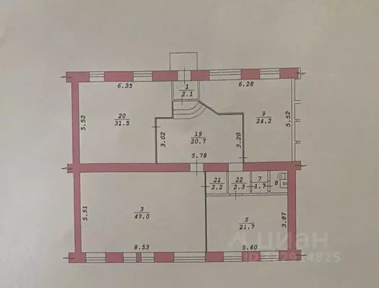Офис в Новосибирская область, Новосибирск Зыряновская ул., 119 (155 м) - Фото 2