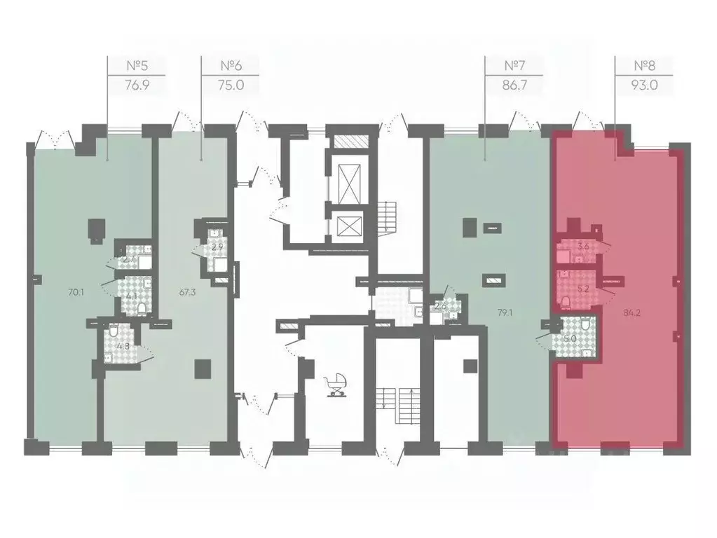 Помещение свободного назначения в Санкт-Петербург Партизанская ул., 5 ... - Фото 2