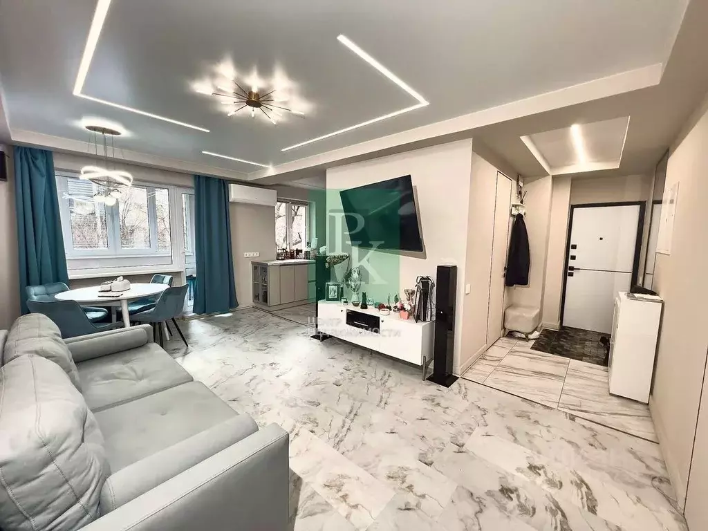 2-к кв. Севастополь ул. Репина, 4 (45.0 м) - Фото 2