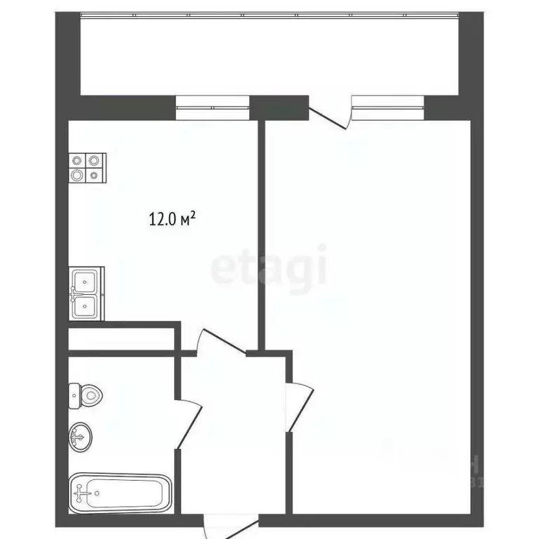 1-к кв. Ямало-Ненецкий АО, Новый Уренгой Созидателей мкр, 4/1 (35.3 м) - Фото 1