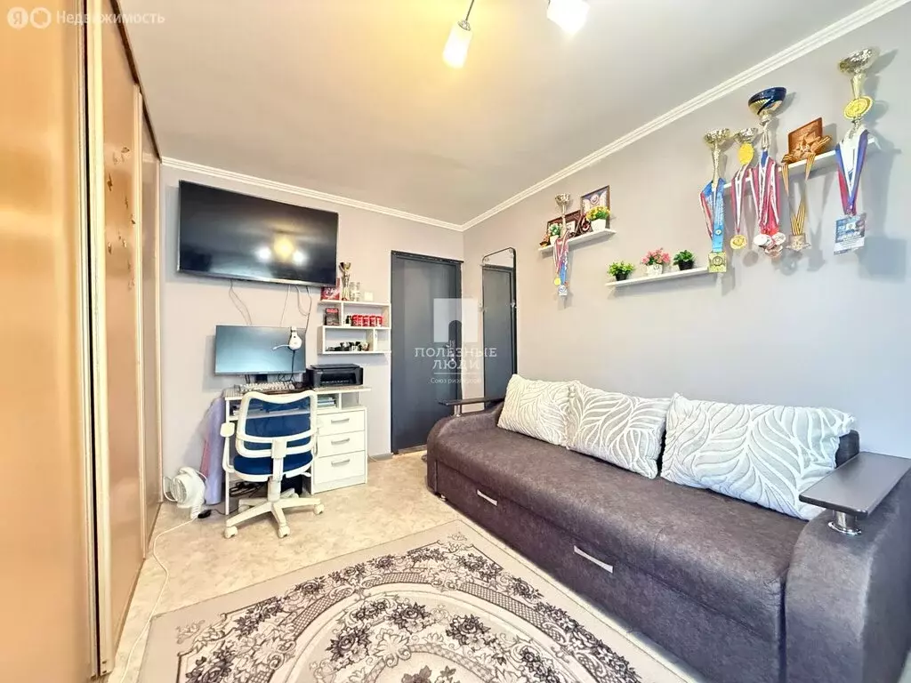 1к в 5-комнатной квартире (15 м) - Фото 2