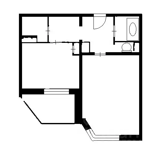 1-к кв. Московская область, Красногорск бул. Красногорский, 7 (53.0 м) - Фото 2