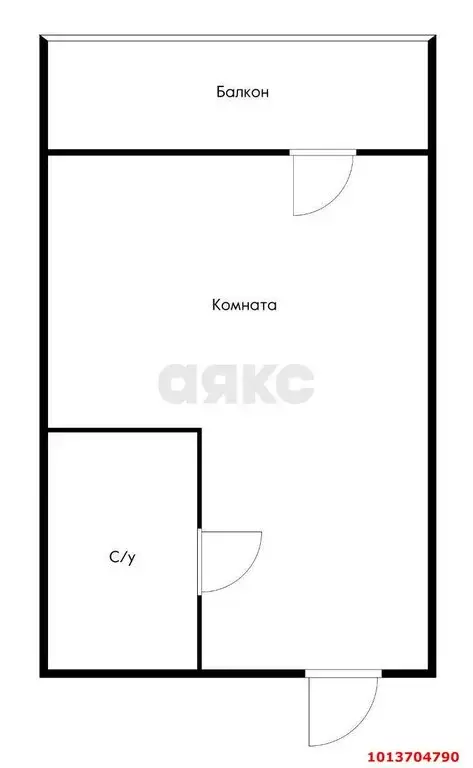 квартира-студия: краснодар, улица евгении жигуленко, 7к1 (23.5 м) - Фото 0