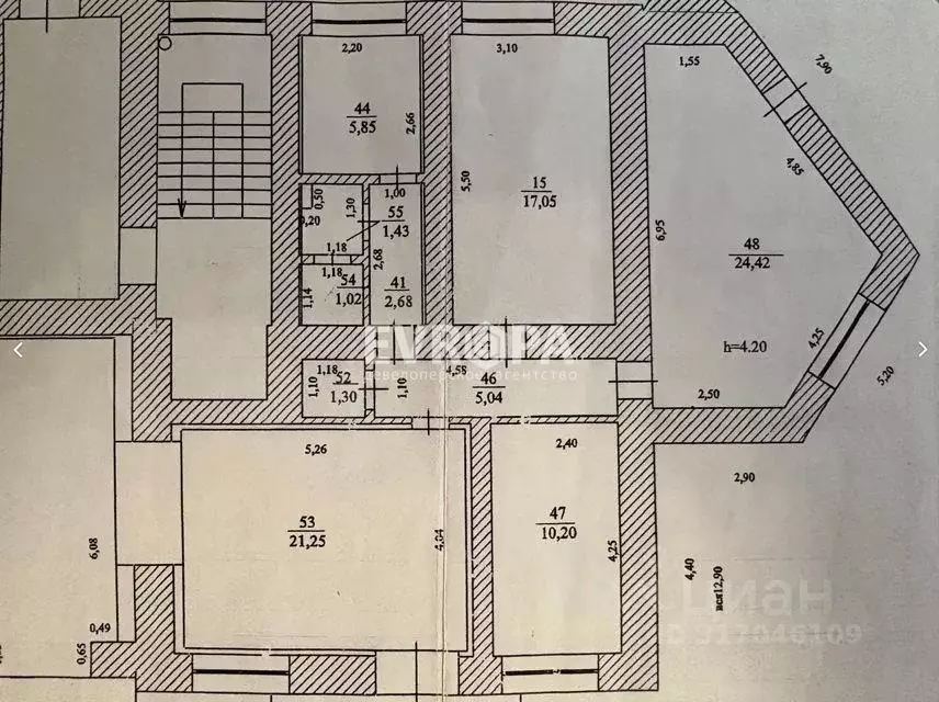 Торговая площадь в Ульяновская область, Ульяновск ул. Гончарова, 1 (42 ... - Фото 0