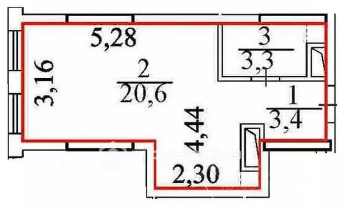 Студия Новосибирская область, Новосибирск ул. Владимира Заровного, 22 ... - Фото 2