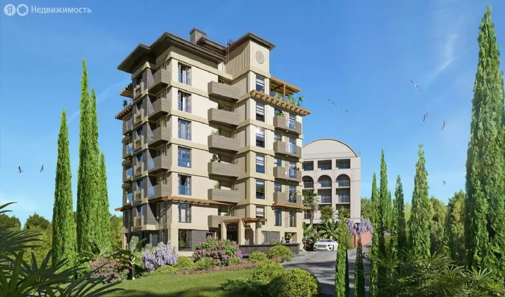 Квартира-студия: Ливадия, Виноградная улица, 24А (47 м) - Фото 2