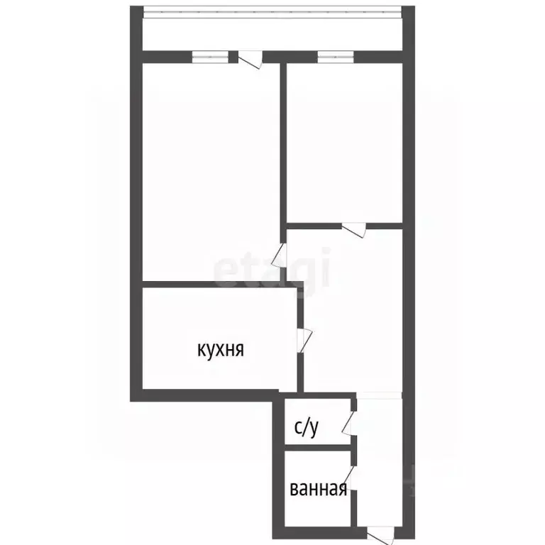 2-к кв. Воронежская область, Воронеж ул. Свободы, 10 (55.8 м) - Фото 2