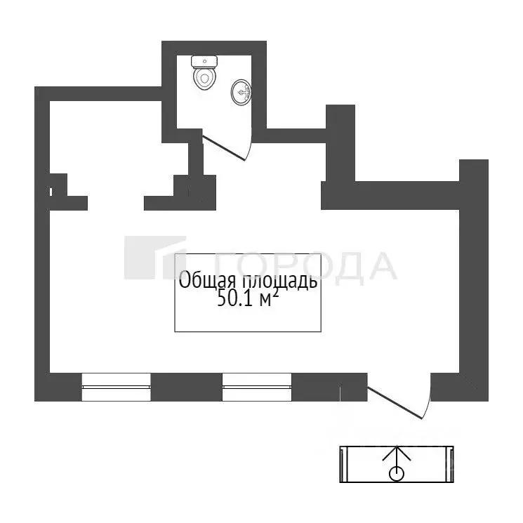 Помещение свободного назначения в Новосибирская область, Новосибирск ... - Фото 2