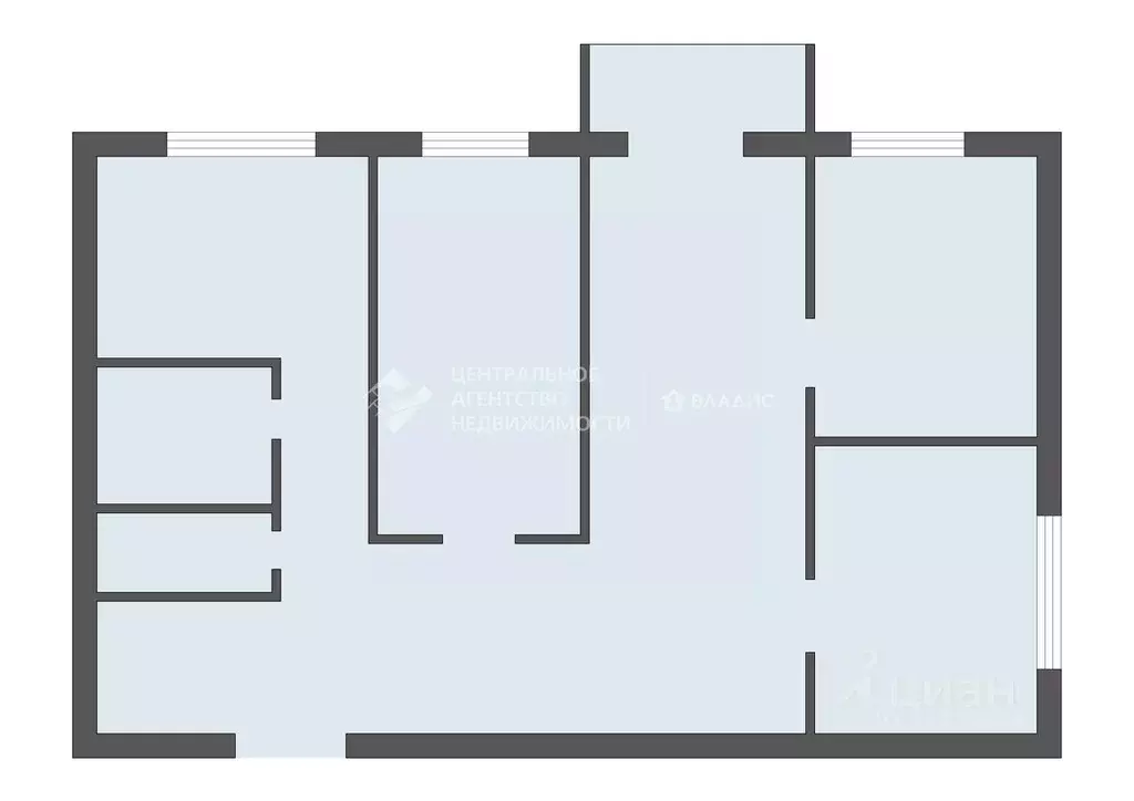 4-к кв. Рязанская область, Рязань Станкозаводская ул., 16 (61.2 м) - Фото 2