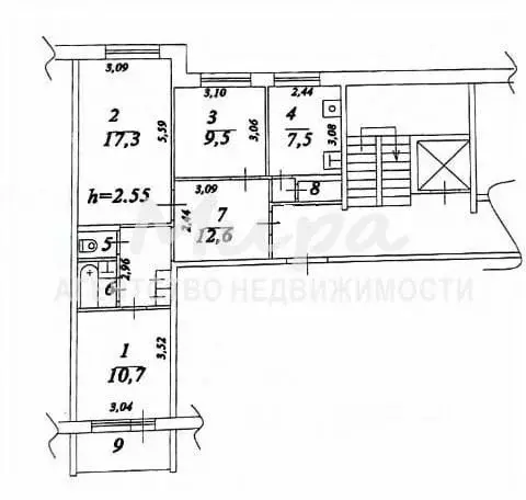 Комната Московская область, Дзержинский Томилинская ул., 23 (17.3 м) - Фото 1