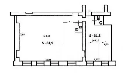 Офис в Санкт-Петербург Большая Московская ул., 1-3 (113 м) - Фото 2
