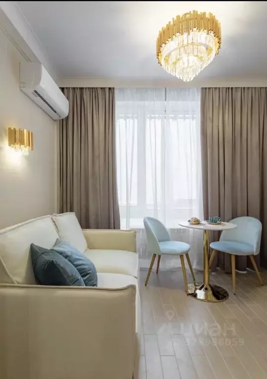 Студия Москва 1-я Магистральная ул., 25 (25.0 м) - Фото 1