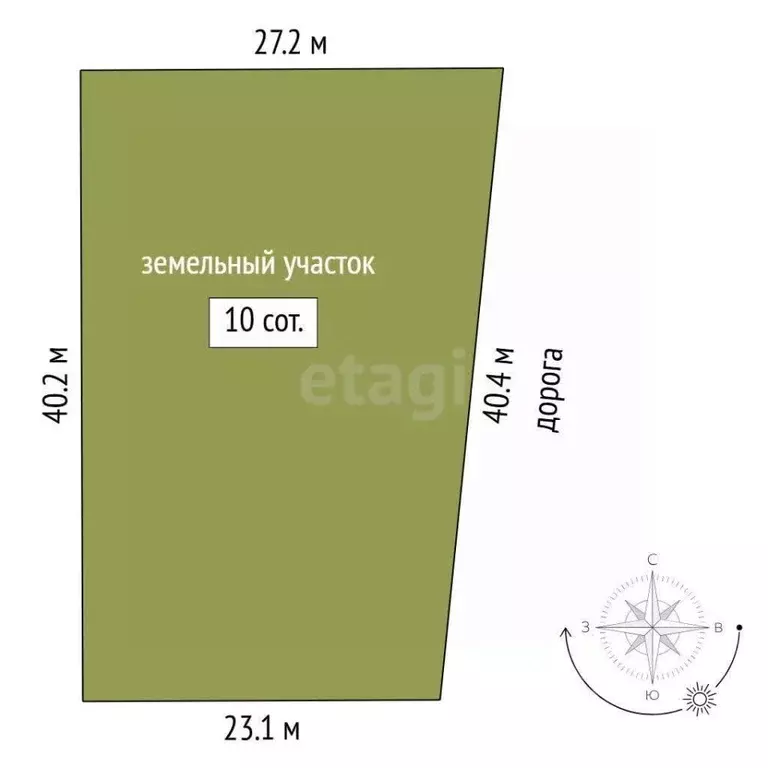 Участок в Тюменская область, Нижнетавдинский муниципальный округ, ... - Фото 2
