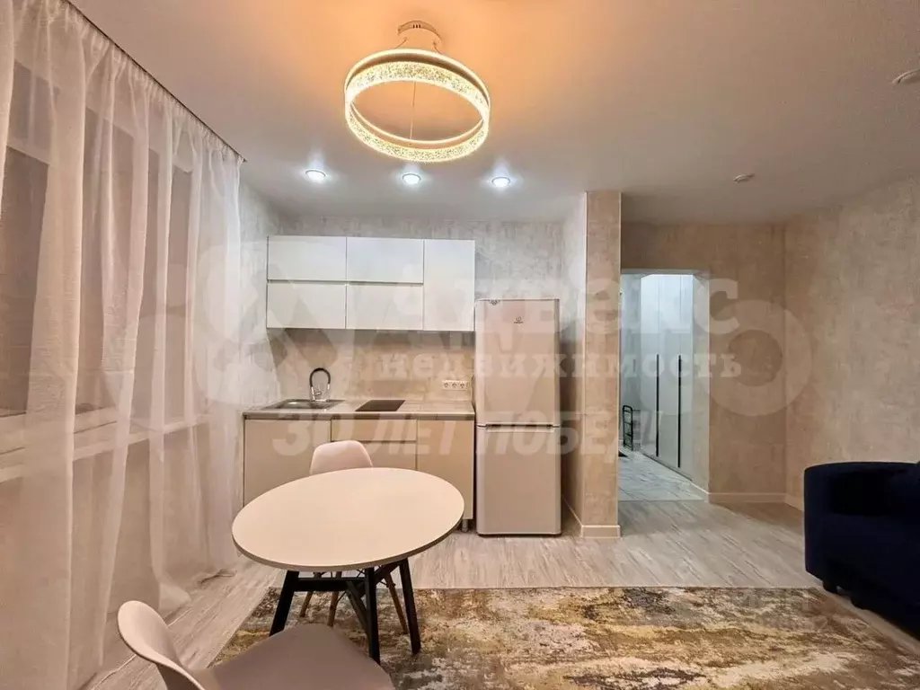 Студия Тюменская область, Тюмень ул. Беляева, 23/2 (23.0 м) - Фото 2