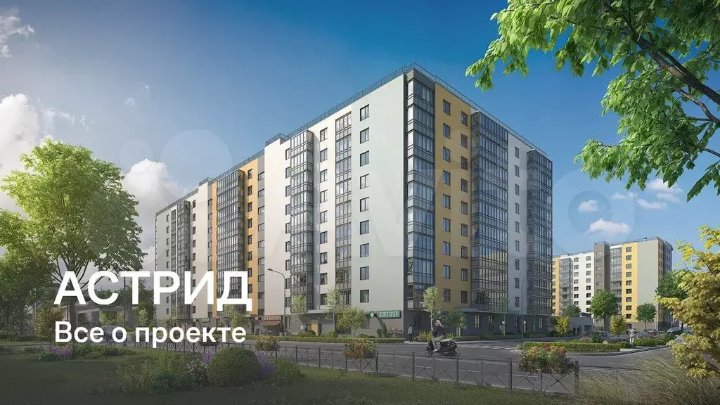 Квартира-студия, 24,3 м, 3/8 эт. - Фото 1