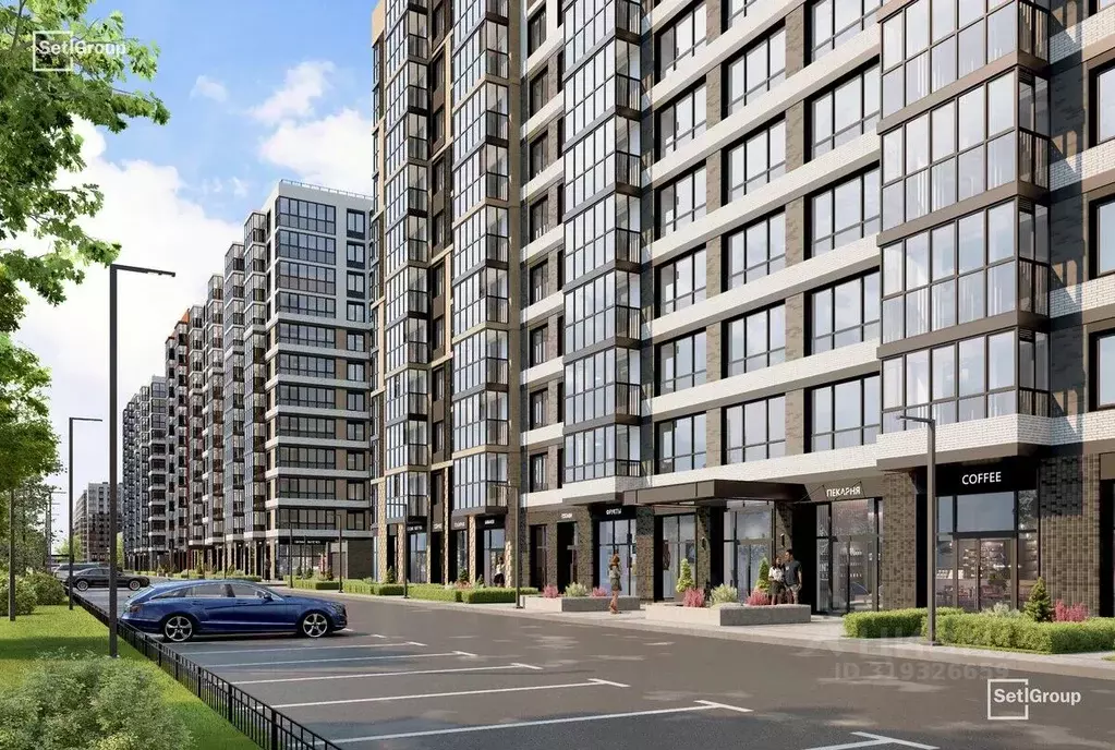 1-к кв. Санкт-Петербург Кубинская ул., 80к1 (32.6 м) - Фото 1