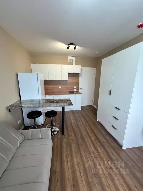Студия Санкт-Петербург ул. Пейзажная, 26 (22.0 м) - Фото 1