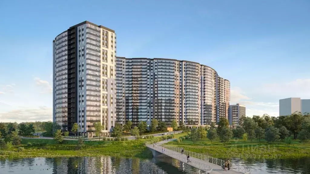 1-к кв. Ленинградская область, Мурино Всеволожский район, Левитан ... - Фото 2