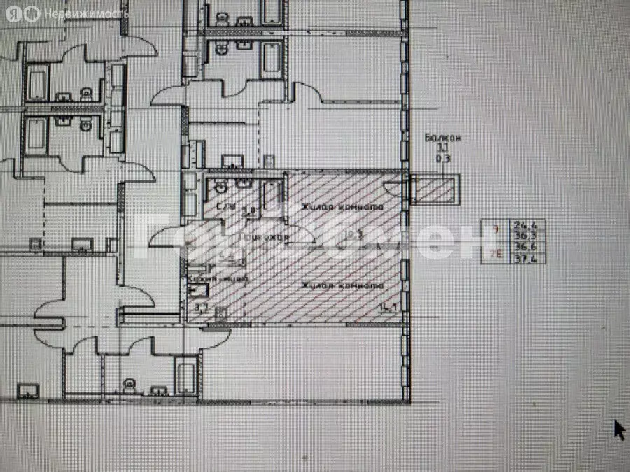 2-комнатная квартира: Москва, Ленинградское шоссе, 229Ак1 (36.6 м) - Фото 1
