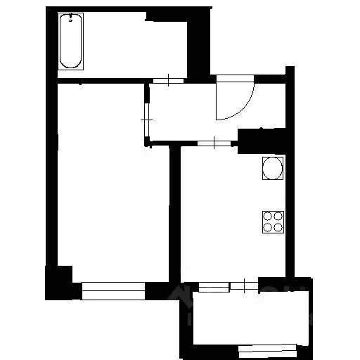3-к кв. Крым, Евпатория просп. Ленина, 66 (72.8 м) - Фото 2