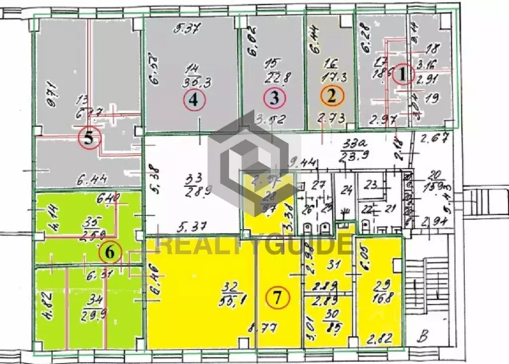 Офис в Москва ул. Щепкина, 28 (100 м) - Фото 1