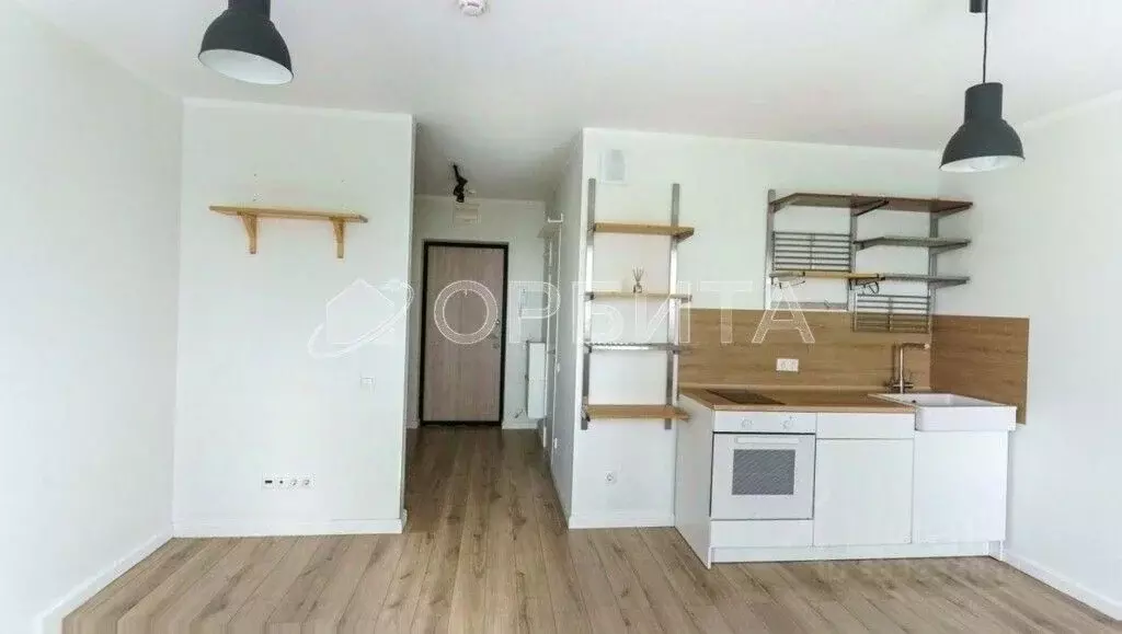 Студия Тюменская область, Тюмень ул. Газовиков, 34 (29.0 м) - Фото 2