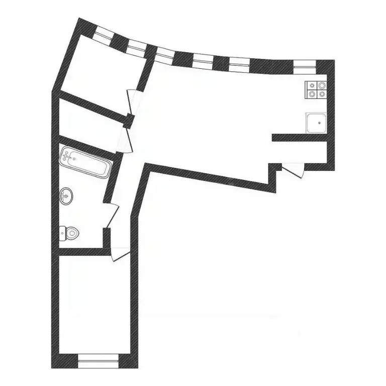 3-к кв. Нижегородская область, Нижний Новгород Славянская ул., 25А ... - Фото 0