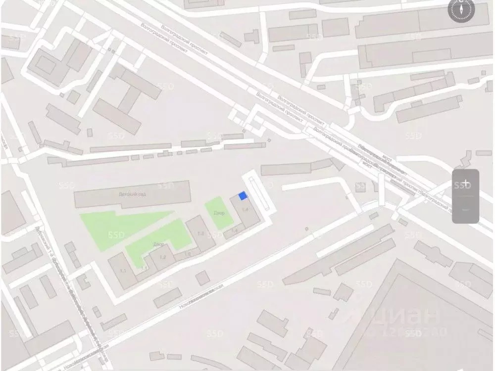 Торговая площадь в Москва Новоостаповская ул., 7к2 (73 м) - Фото 2