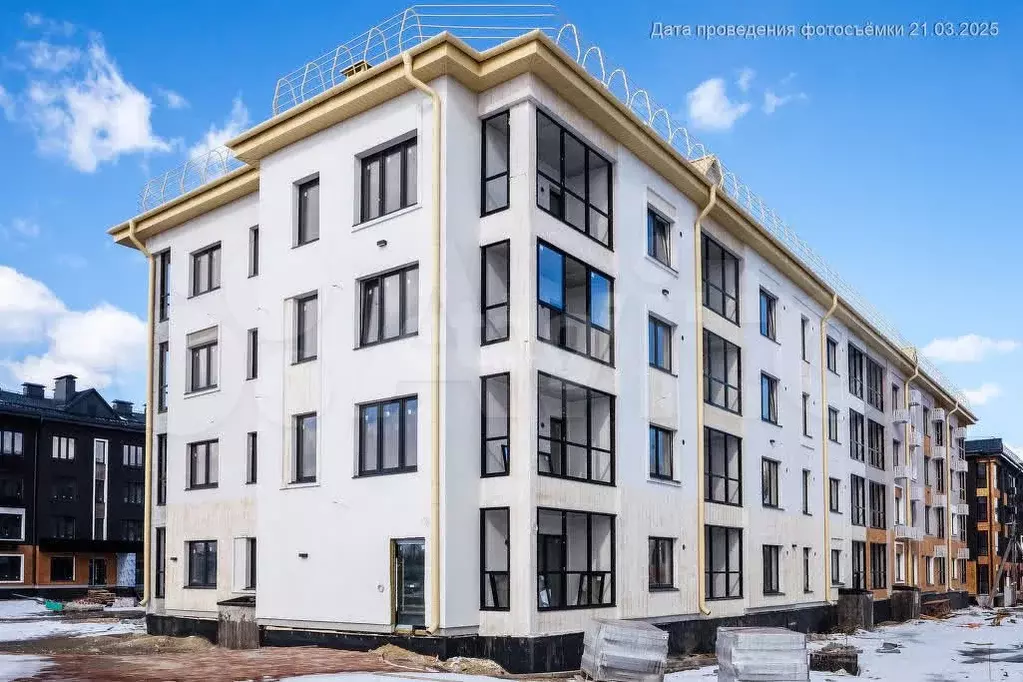 1-к. квартира, 50,4 м, 3/4 эт. - Фото 1