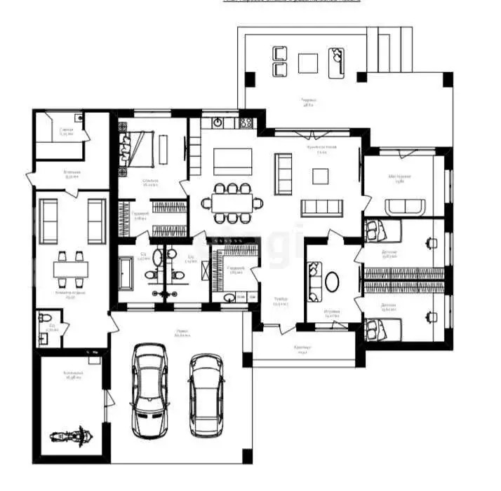 Дом в село Первомайский, Берёзовая улица (226 м) - Фото 1