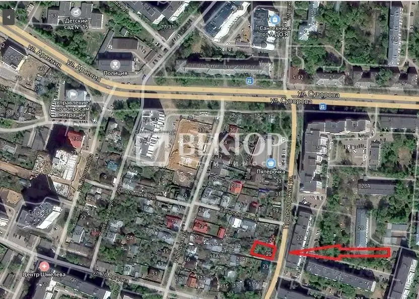 Участок в Ивановская область, Иваново Пролетарская ул., 25 (6.1 сот.) - Фото 0