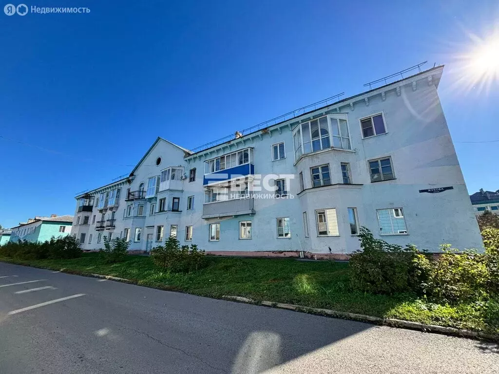 3-комнатная квартира: Полысаево, улица Жукова, 4 (76.3 м) - Фото 1