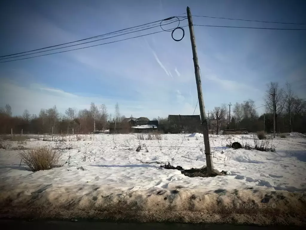 Участок в Новгородская область, Малая Вишера ул. 1-я Пионерская, 26 ... - Фото 1