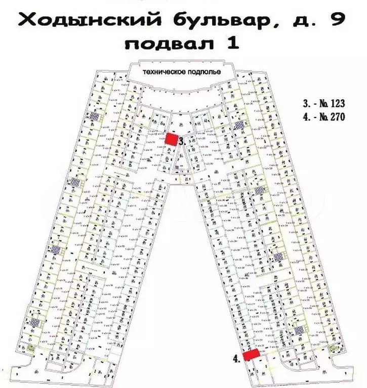 Машиноместо, 12 м - Фото 1