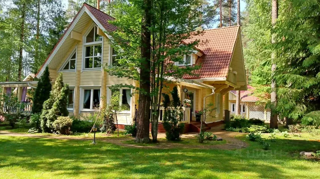 коттедж в ленинградская область, выборгский район, рощинское городское . - Фото 0