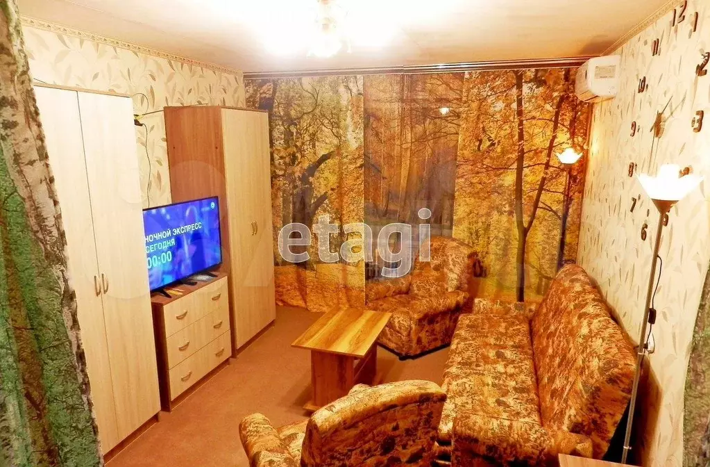 1-к. квартира, 39 м, 4/9 эт. - Фото 1