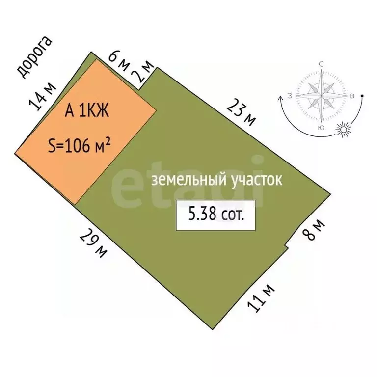 Дом в Тюменская область, Тюмень ул. Победы (106 м) - Фото 2