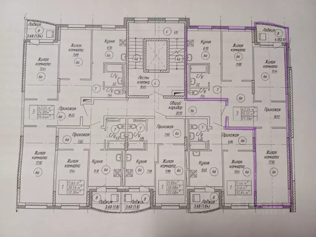 3-к кв. Саха (Якутия), Якутск 203-й мкр, 36 (80.0 м) - Фото 1
