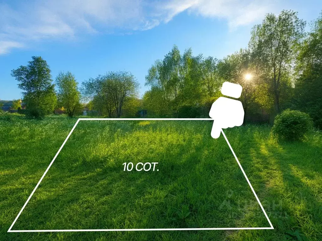 Участок в Калужская область, Жуковский муниципальный округ, Восход ... - Фото 1