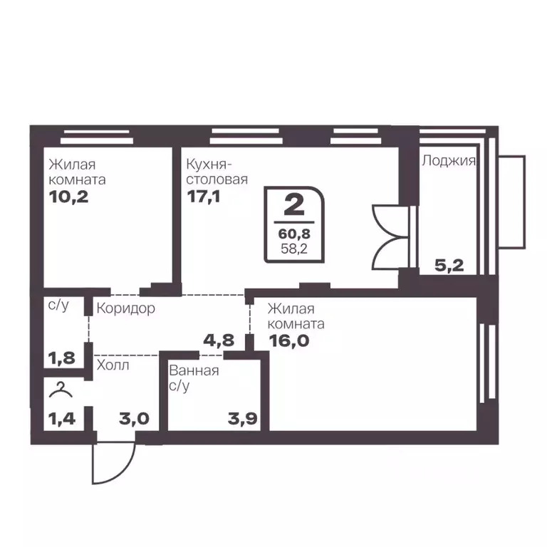 2-к кв. Челябинская область, Магнитогорск Голос Притяжение жилой ... - Фото 0
