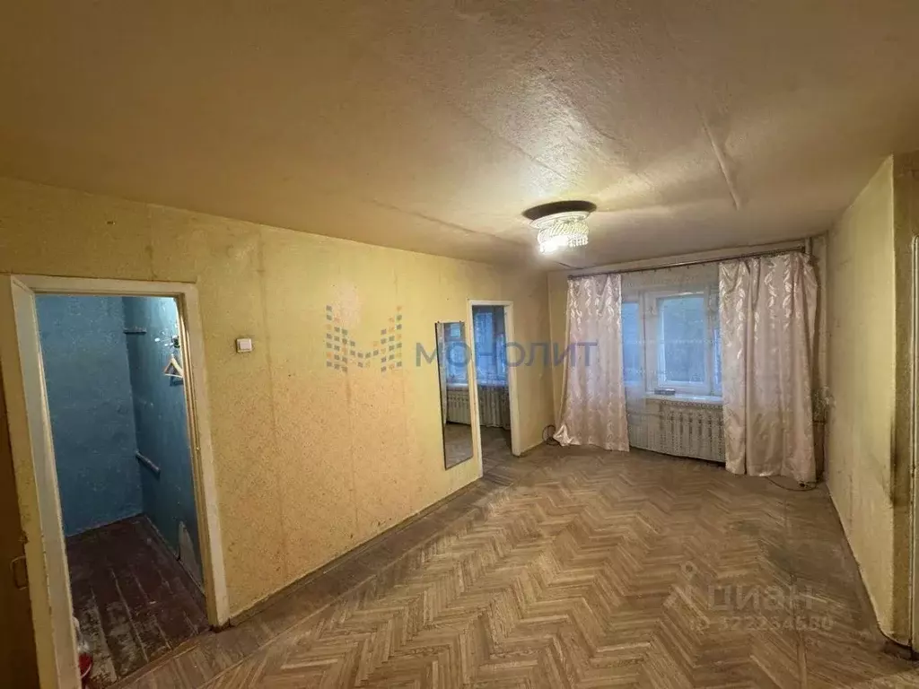 2-к кв. Нижегородская область, Нижний Новгород ул. Ванеева, 61 (43.7 ... - Фото 1