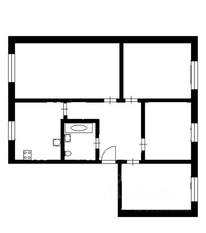 4-к кв. Санкт-Петербург ул. Лени Голикова, 44 (48.0 м) - Фото 0