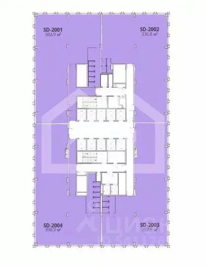 Помещение свободного назначения в Москва Дмитровский проезд, вл1Г (398 ... - Фото 2