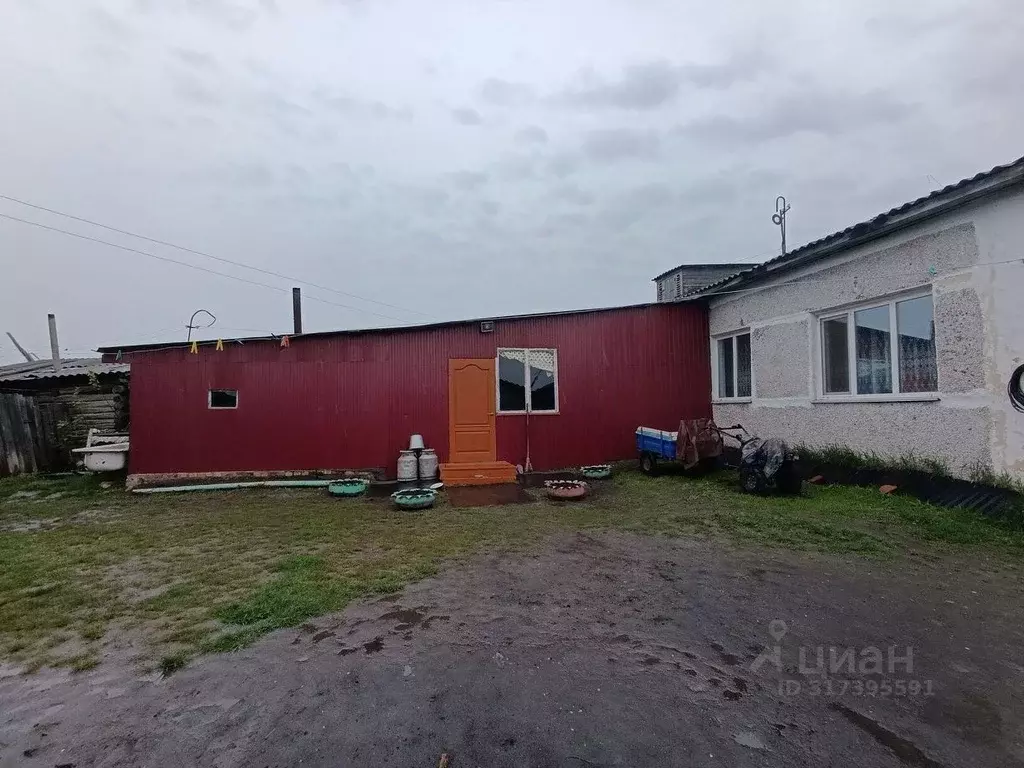 Дом в Омская область, Тюкалинский район, с. Малиновка  (87 м) - Фото 1