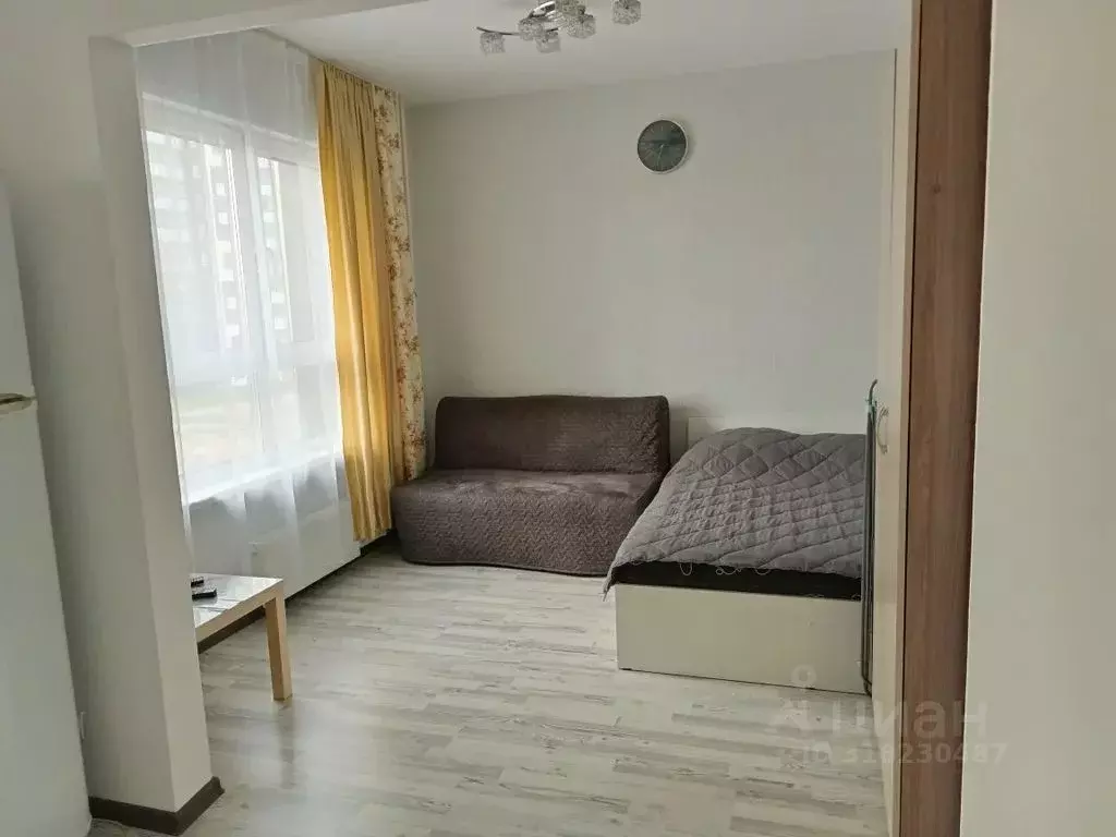 Студия Новосибирская область, Новосибирск ул. Ясный Берег, 35 (30.0 м) - Фото 1
