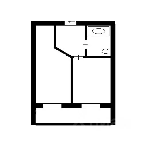 1-к кв. Башкортостан, Уфа ул. Георгия Мушникова, 27 (42.0 м) - Фото 1