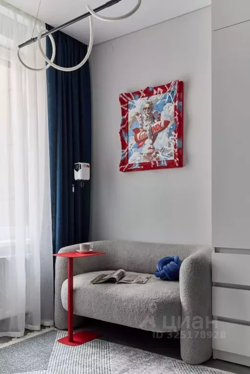 Студия Санкт-Петербург Уральская ул., 25 (29.0 м) - Фото 2