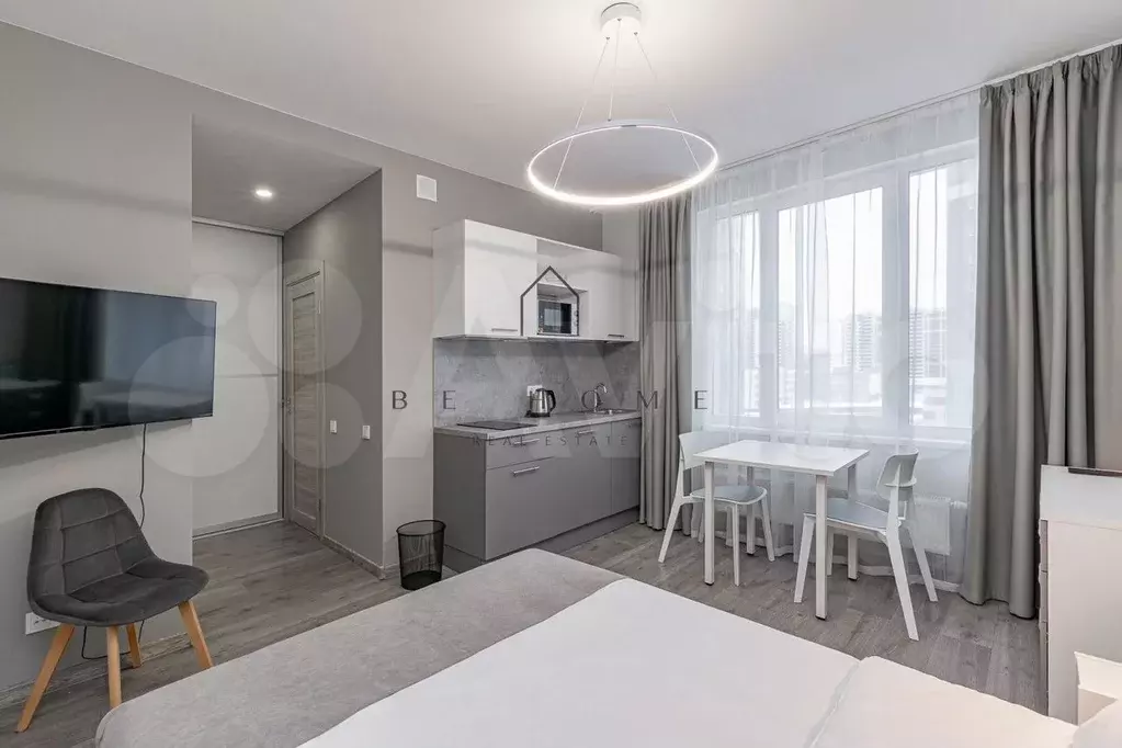 Апартаменты-студия, 26 м, 3/21 эт. - Фото 1